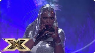 Janice Robinson sings Clarity  Live Shows Week 1  The X Factor UK 2018 [upl. by Attelrak]