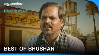 Best Of Bhushan  Panchayat  Durgesh Kumar  Prime Video India [upl. by Aninaig]