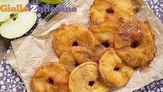 Frittelle di mele  Ricetta in 1 minuto [upl. by Eldon]