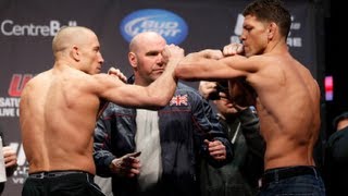 GSP vs Nick Diaz [upl. by Jacquelin124]