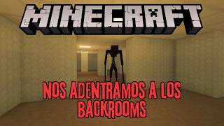 Logre SOBREVIVIR a los BACKROOMS DE MINECRAFT [upl. by Emalia]