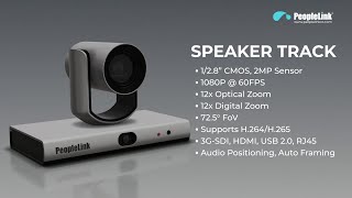 PeopleLink  SPEAKER TRACK CAMERA [upl. by Gregorio]