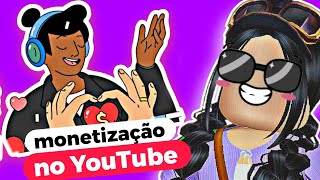 Como funciona a monetização no YouTube  Ganhe dinheiro com os seus vídeos ✨️ [upl. by Cattier]