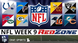 NFL RedZone Live Streaming NFL Week 9 Scoreboard Highlights Scores Stats News amp Analysis [upl. by Sato907]