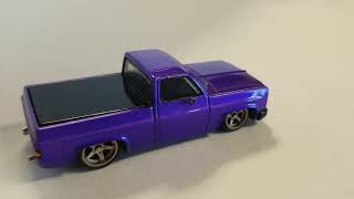 Wrapture Customs 1983 Chevy Silverado Hotwheels [upl. by Jarib]