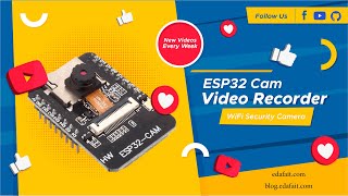 Tutorial ESP32 Cam Save Videos and Photos  WiFi Security Camera Webcam for Home Assistant [upl. by Turnheim]