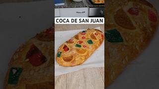 receta COCA DE SAN JUAN con fruta confitada [upl. by Yodlem]