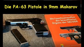 Ungarische FEG PA63 Pistole 9mm Makarov Armee Stasi und Polizei Dienstwaffe [upl. by Gerdy]