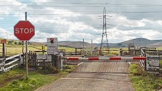 Bodsbury Level Crossing South Lanarkshire [upl. by Notnil]