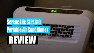 Review Serene Life SLPAC10 Portable Air Conditioner 2022 [upl. by Holna]