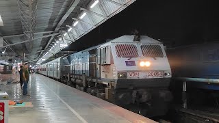 Arrival of Ranchi  Kamakhya Express at Kamakhya Jn  Indian Railways [upl. by Caralie]