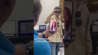 Bolsonaro conversa com Brasileira que pediu para Trump não deixar os EUA virar o Brasil [upl. by Gass]