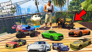 Franklin Gifting NEW RC TOY CARS To Shinchan in GTA 5 [upl. by Schrick163]