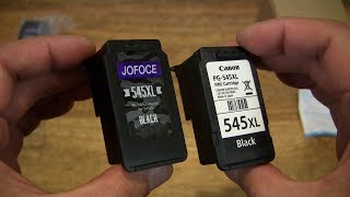 Jofoce Remanufactured Canon PG545XL Ink Cartridge [upl. by Rehpoitsirhc]