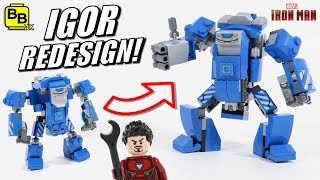 LEGO IGOR REDESIGN TUTORIAL 76125 [upl. by Notsew916]