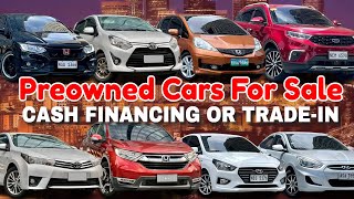 Preowned Cars For Sale Philippines  Segunda Manong Sasakyan  Bentahan ng Sasakyan  Qualitycars [upl. by Kenway]