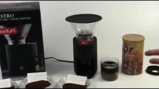 Bodum Bistro Coffee Grinder Review [upl. by Singband769]