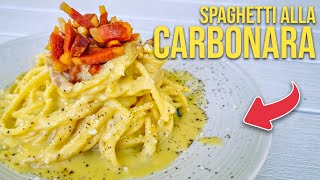 How to Make SPAGHETTI alla CARBONARA Like a Roman Best Recipe on Youtube [upl. by Aneeles419]