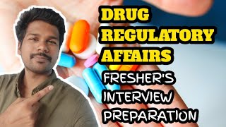 Regulatory affairs Freshers Interview questions interviews [upl. by Gamin]