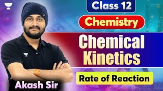 Class 12 Chemistry  Chemical kinetics  Rate of Reaction  By Akash sir cbseclass12 [upl. by Sharp]