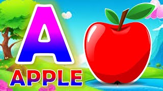 Phonics Song 2 with TWO Words in 3DA For Airplane  ABC Alphabet Songs with Sounds for Children530 [upl. by Neenwahs]