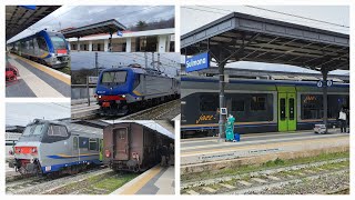 Treni Regionali a Sulmona [upl. by Nolyag718]