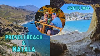 Perfect Day Trip in Crete Greece From Rethimno to Preveli and Matala [upl. by Arty]