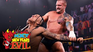 Damian Priest vs Karrion Kross wScarlett NXT New Year’s Evil Jan 6 2021 [upl. by Lindner]