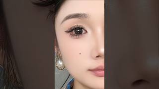 how to put eyelashes on for beginners  eyelashes tutorial Short [upl. by Michaelina]