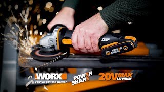 WORX WX803 20V ANGLE GRINDER UK [upl. by Uel]