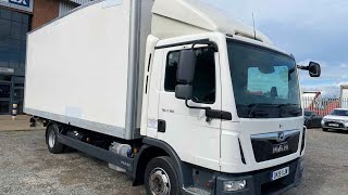 MAN TGL 7160 75TONNE GRP BOX VAN 2019  DK19 XJW [upl. by Seligman]