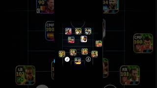 Efootball best formation 2025 😱😱😱efootball pesformation footballvideogame pes2024 formation [upl. by Akilat]