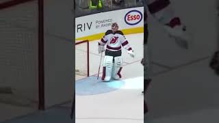 PA Parenteau Scores A Strange One On Cory Schneider Dec 8 2015 leafs hockey [upl. by Mehalek]