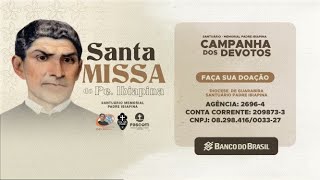 Missa do Padre Ibiapina  19 de Novembro de 2022  Santuário Memorial  Santa Fé [upl. by Enylekcaj365]