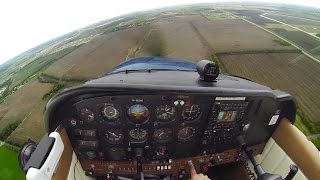 Full Length Flight  Touch amp Goes  Cessna 172 Skyhawk [upl. by Fry]