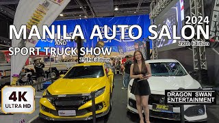 Manila Auto Salon amp Sport Truck Show 2024 at SMX Convention Center Pasay Philippines [upl. by Eitsirhc124]