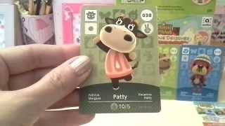 Unboxing cartes amiibo animal crossing 1 [upl. by Robi]