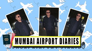 Boman Irani Spotted At Mumbai Airport  Boman Irani [upl. by Christan]