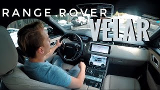 Range Rover Velar 2018 Impressões rápidas UPDATE Vídeo Completo Disponível [upl. by Aekim]