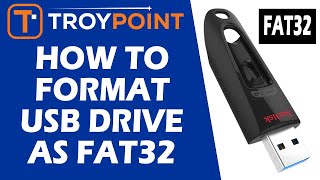 How to Format Any Drive as FAT32 [upl. by Boiney]