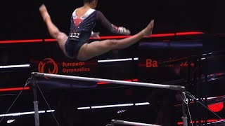 🥉 Amelie Morgan Bars Finals 2021 European Championships [upl. by Dorthea]