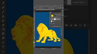 How to made Golden statue photoshoptutorial adobe illustrator photoshopcourse graphicdeisgn [upl. by Howlond]