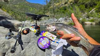 How to Fish Trout for Beginners in Rivers and Streams  Catch and Cook [upl. by Broderick]