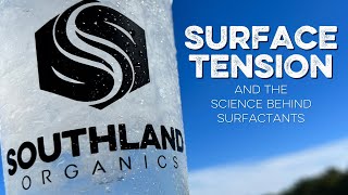 Surface Tension  The Science of Surfactants and Surfactins [upl. by Airotnes724]