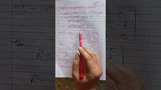 Skewsymmetric matrix iit jee matricesclass12 trendingshorts matrices maths [upl. by Lon44]