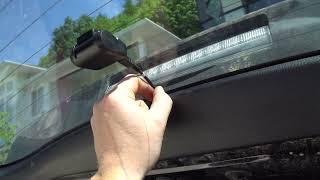 HOW TO INSTALL DASH CAM TOYOTA RAV 4 AND HIDE WIRES [upl. by Ferree]