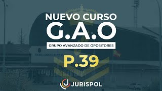 Curso GAO Jurispol  Oposiciones policiales [upl. by Sy]