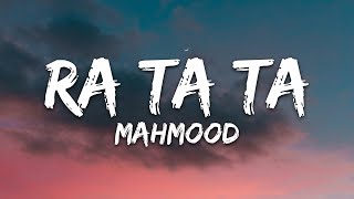 Mahmood  RA TA TA TestoLyrics [upl. by Ylrac]