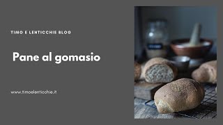 Pane al gomasio [upl. by Anestassia]