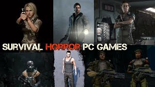 Top 20 Survival Horror Pc Games [upl. by Ecirrehs329]